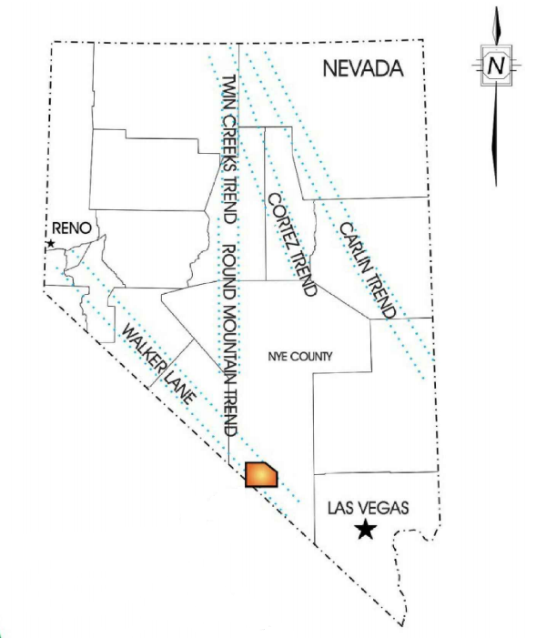 Nevada Map 