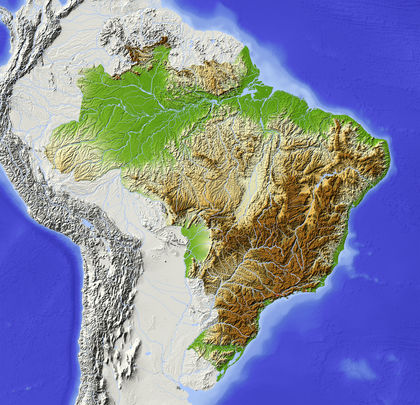 Brazil map