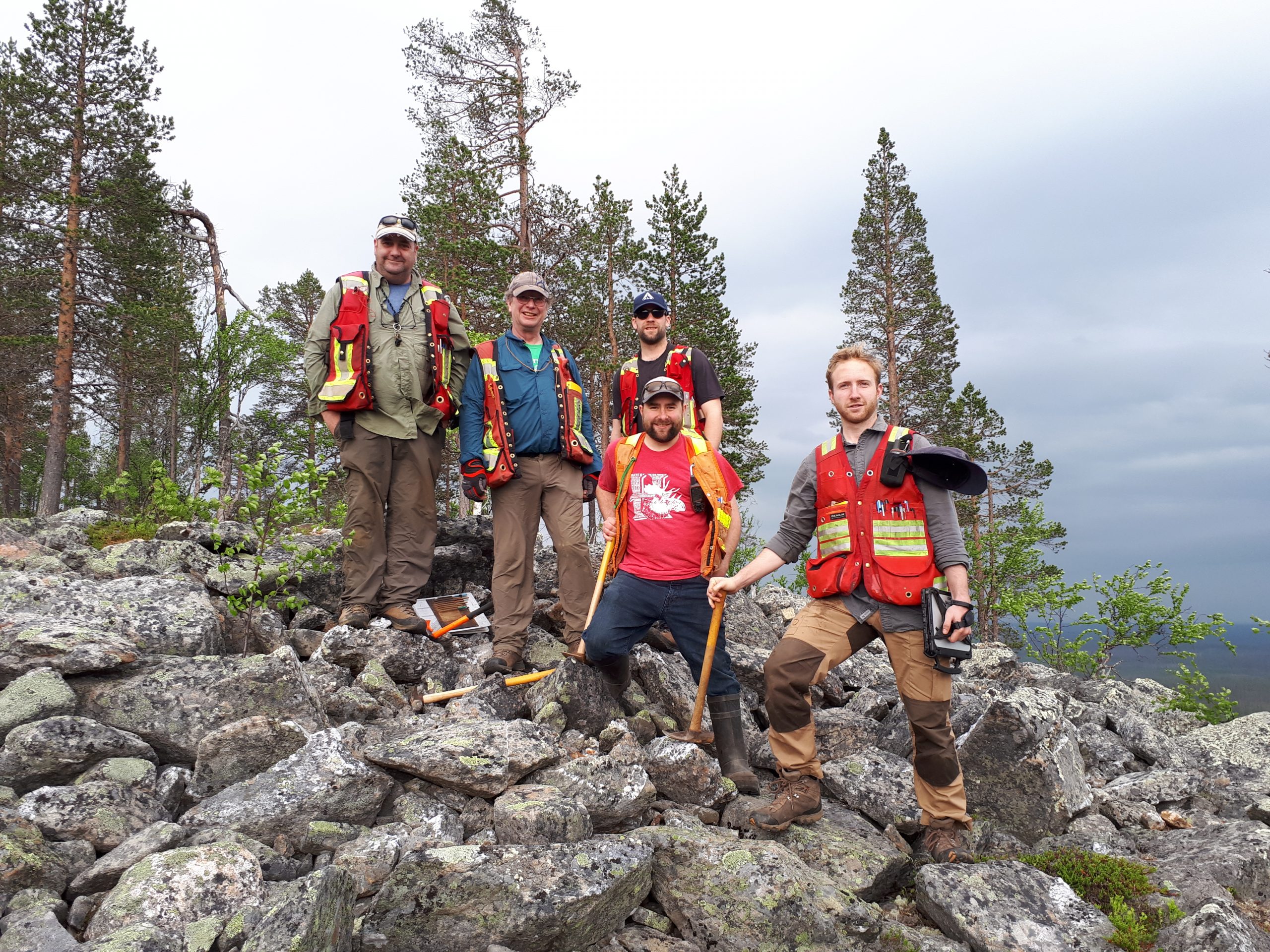 Aurion exploration team